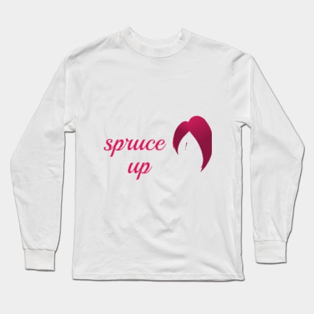 Spruce Up Long Sleeve T-Shirt by Gnanadev